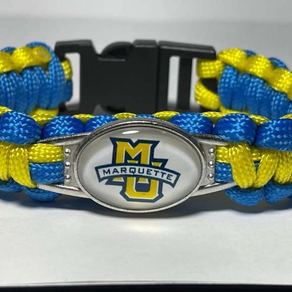 MARQUETTE GOLDEN EAGLES NCAA Braided Paracord NEW!! - Picture 1 of 2